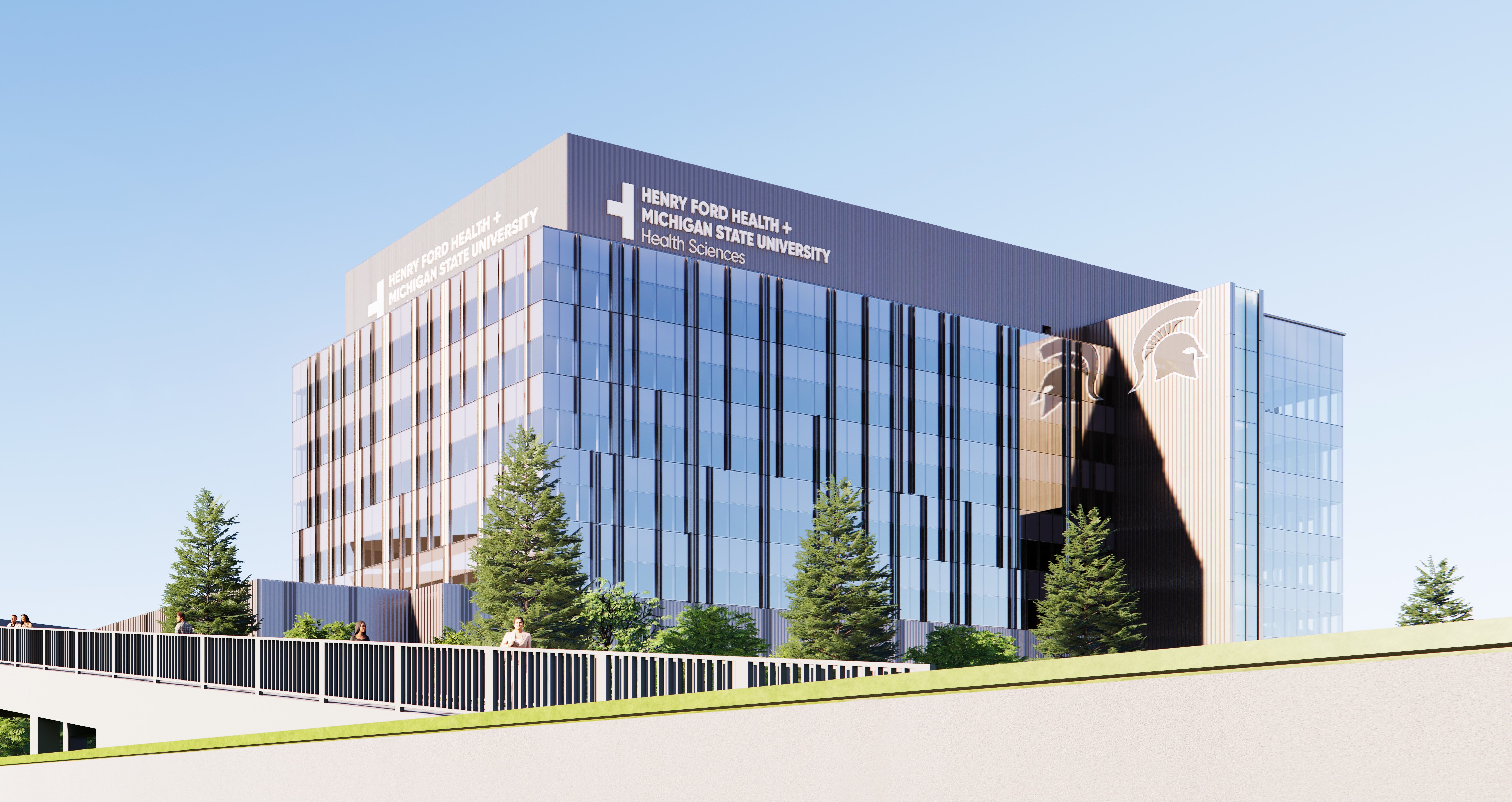 Henry Ford + MSU Research Center Rises in Detroit
